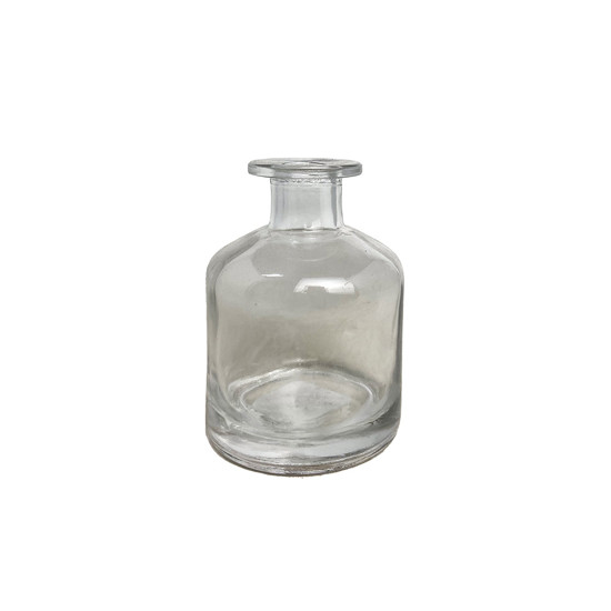 Imagem VASO DECORATIVO EM VIDRO TRANSPARENTE 11X8 CM