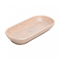 Imagem de TRAVESSA OVAL KOBE EM CERÂMICA CREME 16X8X3 CM - WOLFF - Rojemac Impotacao E Exportacao Ltda