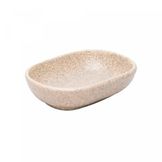 Imagem de TRAVESSA OVAL KOBE EM CERÂMICA CREME 11X7 CM - WOLFF - Rojemac Impotacao E Exportacao Ltda