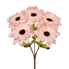 Imagem de BUQUÊ DECORATIVO EM PLÁSTICO MOLDÁVEL DE GERBERA LAVANDA OUTONO 30X14 CM - GRILLO - Grillo Ltda