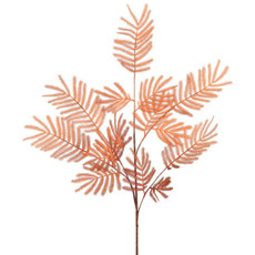 Imagem de HASTE DECORATIVA DE SAMAMBAIA LARANJA VERDE EM PLÁSTICO MOLDÁVEL 88X20 CM - GRILLO - Grillo Ltda