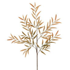 Imagem de HASTE DE FOLHAS VERDE OUTONO DE PALMEIRA EM PLÁSTICO MOLDÁVEL 90X21 CM - GRILLO - Grillo Ltda