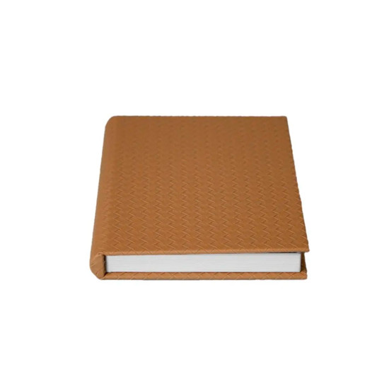 Imagem CAIXA LIVRO DECORATIVA COR NUDE EM MDF E REVESTIDA 3X29X21 CM - PARAMOUNT INDUSTRIA