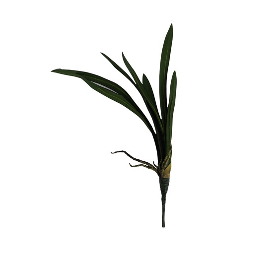 Imagem HASTE FOLHAGEM VERDE LONGA DECORATIVA EM PLÁSTICO 55X5 CM - GRILLO 58927