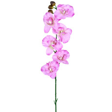 Imagem de HASTE DECORATIVA DE ORQUÍDEA PHALAENOPSIS LAVANDA EM PLÁSTICO MOLDÁVEL - GRILLO - Grillo Ltda