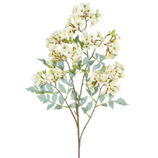 Imagem de HASTE DECORATIVA DE CEREJEIRA CINZA CREME EM PLÁSTICO MOLDÁVEL 92X24 CM - GRILLO - Grillo Ltda