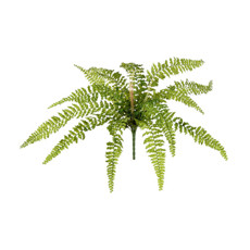 Imagem de BUQUÊ DECORATIVO DE SAMAMBAIA VERDE EM PLÁSTICO MOLDÁVEL 40X90 CM - GRILLO - Grillo Ltda