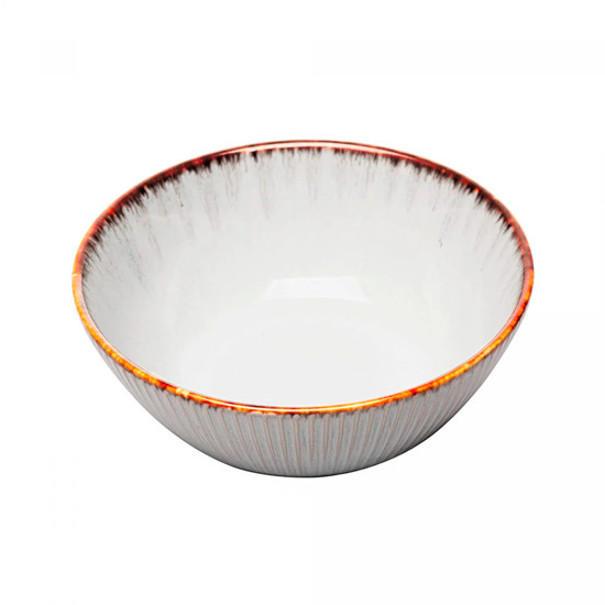 Imagem BOWL LINEAR EM CERÂMICA CINZA 7X16X16 CM - LYOR