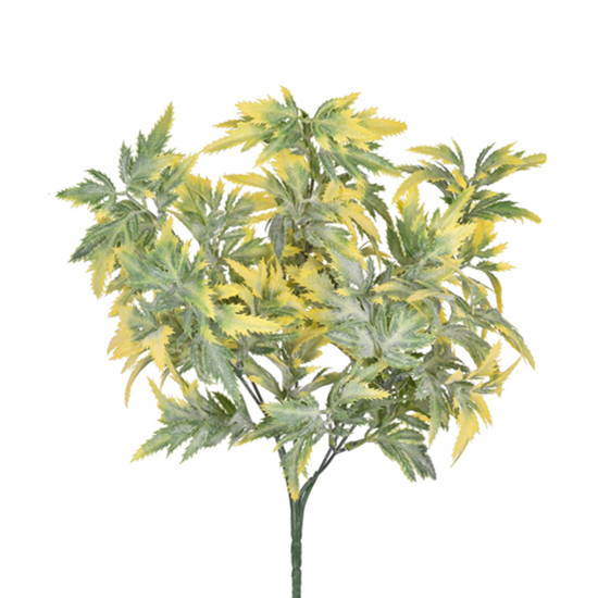Imagem HASTE DECORATIVA DE MAPPLE AMARELO RICO EM FOLHAS EM PLÁSTICO MOLDÁVEL - GRILLO