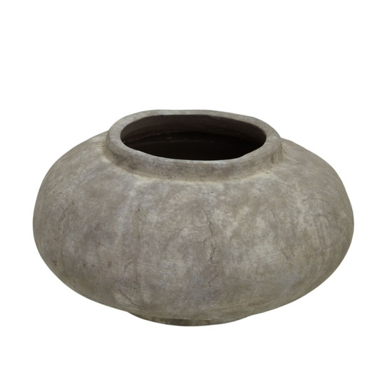 Imagem VASO DECORATIVO EM CERÂMICA 18X33X33 CM - MABRUK