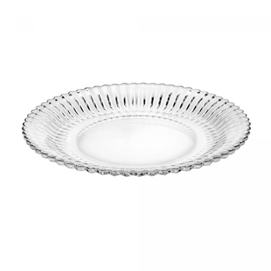 Imagem CONJUNTO 4 PRATOS EM CRISTAL DE CHUMBO PARA SOBREMESA IMPERATRIZ 20CM - WOLFF