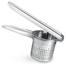 Imagem de AMASSADOR DE BATATAS E LEGUMES DESCOMPLICA EM AÇO INOX 12X25X10 CM - BRINOX - Brinox Metalurgica S   A
