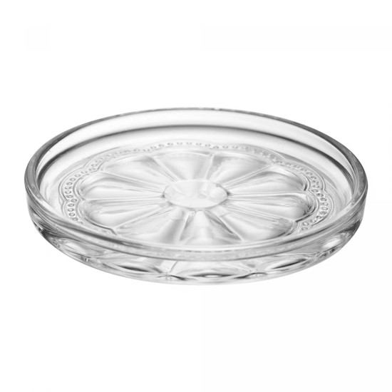 Imagem MINI PRATO DECORATIVO BELLE EPOQUE EM CRISTAL ECOLÓGICO 6 PEÇAS 11X2CM - LYOR
