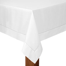 Imagem de TOALHA DE MESA MIAMI RETANGULAR 10 LUGARES EM POLIÉSTER BRANCO 180X320CM - COPA&CIA - Copa Industrial Ltda