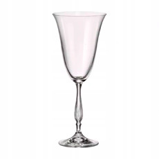 Imagem de TAÇA FREGATA 350ML PARA VINHO TINTO EM CRISTAL 23X10CM - CRYSTAL BOHEMIA - Dayhome Comercial Ltda