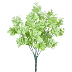 Imagem de BUQUÊ DECORATIVO DE FOLHAS PERMANENTES VERDE FOSCO EM PLÁSTICO MOLDÁVEL - GRILLO - Grillo Ltda