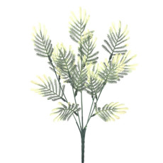 Imagem de BUQUÊ PERMANENTE DECORATIVO DE FOLHAS DE CEDRO VERDE AMARELO EM PLÁSTICO - GRILLO - Grillo Ltda