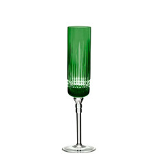 Imagem de TAÇA DE CRISTAL HARMONIA 200ML PARA CHAMPANHE VERDE ESCURO - OXFORD - Oxford Porcelanas S/A