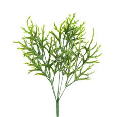 Imagem de BUQUÊ DECORATIVO DE FOLHAS CORAL VERDE EM PLÁSTICO MOLDÁVEL 35X15CM - GRILLO - Grillo Ltda