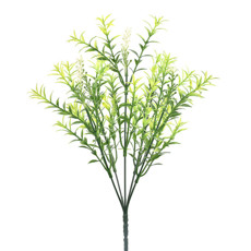 Imagem de BUQUÊ PERMANENTE DECORATIVO DE FOLHAS VERDES EM PLÁSTICO MOLDÁVEL 32X10CM - GRILLO - Grillo Ltda