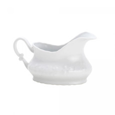 Imagem de MOLHEIRA LIMOGES VENDANGE 500ML EM PORCELANA BRANCA 10X19X8CM - WOLFF - Rojemac Impotacao E Exportacao Ltda