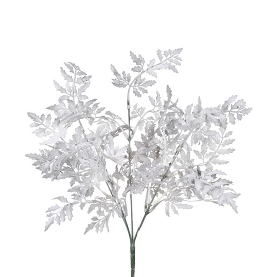 Imagem BUQUÊ DECORATIVO DE GRAMA CINZA EM PLÁSTICO MOLDÁVEL 37X22CM - GRILLO