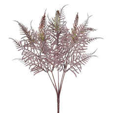 Imagem de BUQUÊ DECORATIVO DE SAMAMBAIA OUTONO EM PLÁSTICO MOLDÁVEL 36X17CM - GRILLO - Grillo Ltda