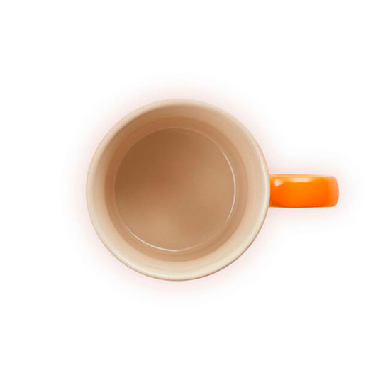 Imagem CANECA LONDON 100ML LARANJA EM CERÂMICA 6,55X5,7X5,7CM - LE CREUSET