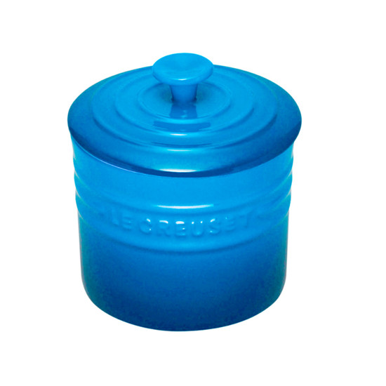 Imagem PORTA CONDIMENTOS 800ML AZUL CARIBE EM CERÂMICA 14,3X8,6X8,6CM - LE CREUSET