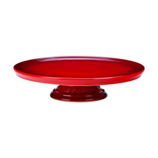 Imagem de SUPORTE PARA BOLO VERMELHO EM CERÂMICA 7X31X31CM - LE CREUSET - Le Creuset Do Brasil 