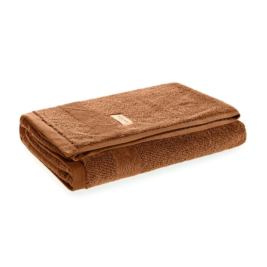Imagem TOALHA DE ROSTO BARRA AVELUDADA 100% ALGODÃO BORGIA VECCHIO 80X48CM - TRUSSARDI