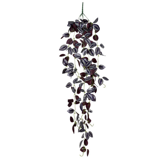 Imagem PENDENTE DECORATIVO DE FOLHAS FOLHAS LAVANDA EM PLÁSTICO 111X23CM - GRILLO