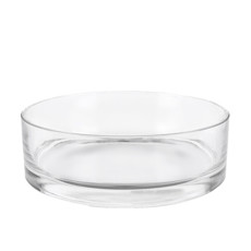 Imagem de VASO TERRÁRIO DECORATIVO EM VIDRO TRANSPARENTE 8X25X25CM - GRILLO - Grillo Ltda