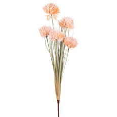 Imagem de HASTE DECORATIVA DE ALLIUM SILVESTRE LARANJA EM PLÁSTICO MOLDÁVEL 96X9CM - GRILLO - Grillo Ltda