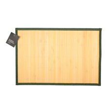 Imagem de LUGAR AMERICANO ESTEIRA PREMIUM BAMBU VERDE 45X30CM - PARAMOUNT INDUSTRIA - Paramount Ind E Com De Plast Ltda