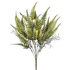 Imagem de BUQUÊ DECORATIVO DE SAMAMBAIA VERDE EM PLÁSTICO MOLDÁVEL 62X14CM - GRILLO - Grillo Ltda