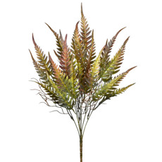 Imagem de BUQUÊ DECORATIVO DE SAMAMBAIA VERDE OUTONO EM PLÁSTICO MOLDÁVEL 62X14CM - GRILLO - Grillo Ltda