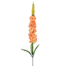 Imagem de HASTE DECORATIVA DE DELFINIUM OUTONO LARANJA EM PLÁSTICO 55X5 CM - GRILLO - Grillo Ltda