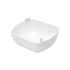 Imagem de BOWL BIRD DE CERÂMICA BRANCA 9X21X19CM - WOLFF - Rojemac Impotacao E Exportacao Ltda