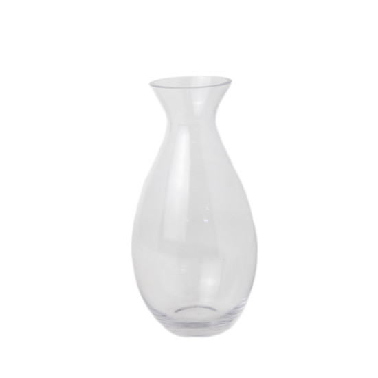 Imagem VASO DECORATIVO EM VIDRO TRANSPARENTE 8X8X18 CM - GRILLO 58295