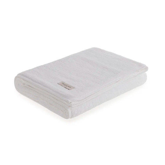 Imagem TOALHA BANHÃO FONTANI EM ALGODÃO BRANCO 150X86CM - TRUSSARDI