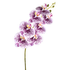 Imagem de HASTE DECORATIVA DE ORQUÍDEA LAVANDA EM PLÁSTICO MOLDÁVEL 78X15 CM - GRILLO - Grillo Ltda