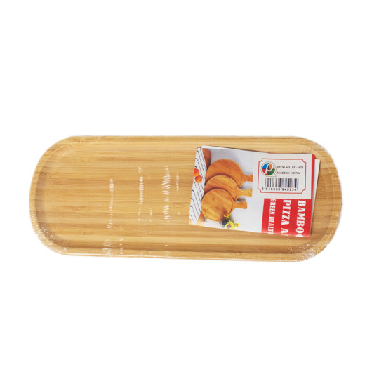 Imagem MINI BANDEJA EM BAMBU COR NATURAL 28X11X1,5CM - GRILLO 59255