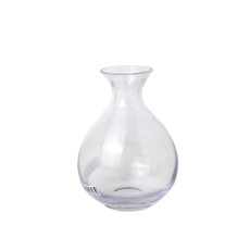 Imagem de VASO DECORATIVO EM VIDRO TRANSPARENTE 11X11X15 CM - GRILLO 58296 - Grillo Ltda