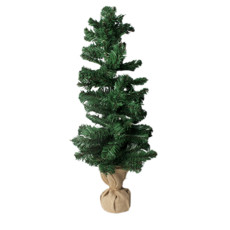 Imagem de ÁRVORE NATALINA DECORATIVA VERDE EM PLÁSTICO 70X35X35 CM - Grillo Ltda