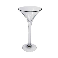 Imagem de VASO ALTO DECORATIVO EM FORMATO DE TAÇA 40X19CM - FLORAL ATLANTA - Floral Atlanta Ind E Com Ltda