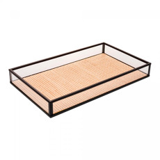 Imagem de BANDEJA RETANGULAR DECORATIVA TOSCANA 3,5X25X15CM - WOLFF - Rojemac Impotacao E Exportacao Ltda