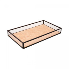 Imagem de BANDEJA RETANGULAR DECORATIVA TOSCANA 3,5X20X10CM - WOLFF - Rojemac Impotacao E Exportacao Ltda