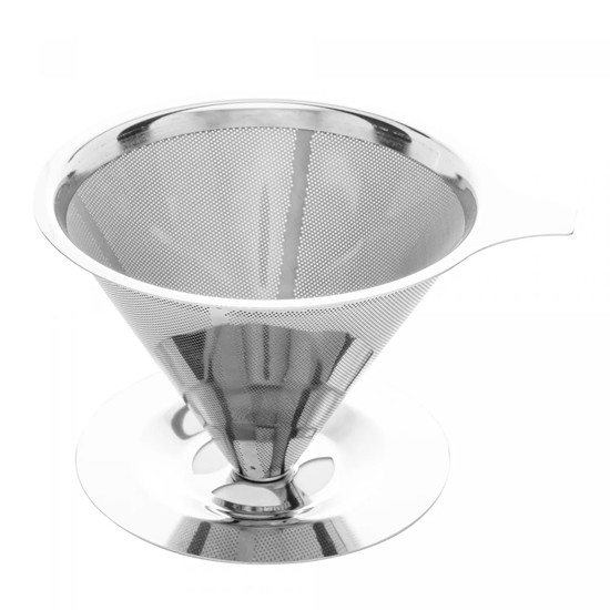 Imagem FILTRO PARA CAFÉ DE AÇO INOX N°103 12,5X15,5X13,5CM - LYOR