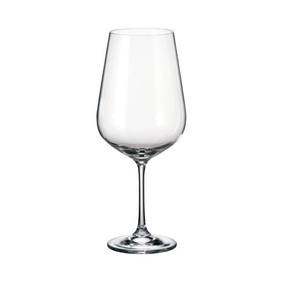 Imagem JOGO DE 6 TAÇAS 850ML PARA BORDEAUX EM CRISTAL ECOLÓGICO 25X10,5CM - L'HERMITAGE